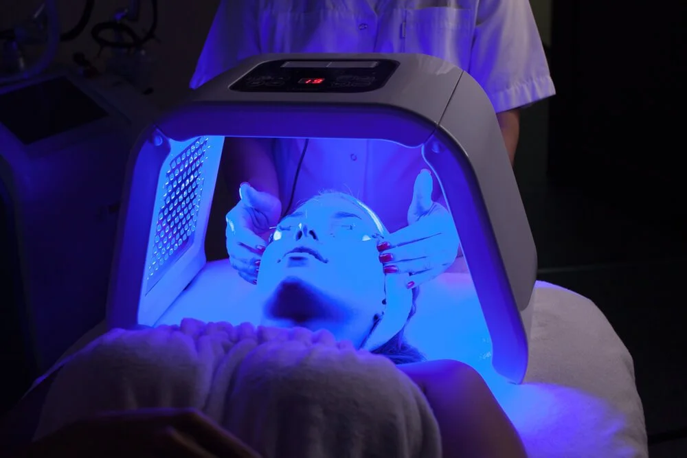The Top Med Spa Treatments For Aging Skin 6 image of LED light therapy at Plantation Med Spa, Florida