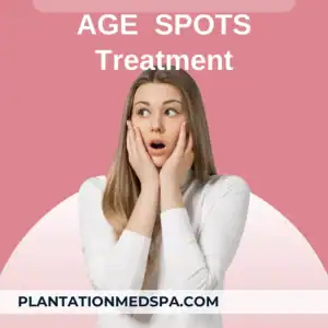 elaboración de un plan de tratamiento personalizado para las manchas de la edad en Plantation Med Spa