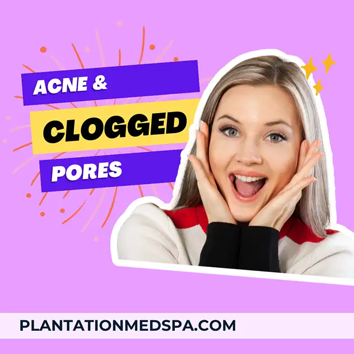 humidity impact on acne and clogged pores in Plantation, Florida