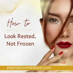 How to Look Rested, Not Frozen in Plantation, Florida
