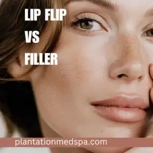 Lip Flip vs Filler at Plantation Med Spa, Florida